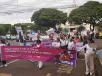Prefeitura de Sarandi participa da 4ª Caminhada do Meio-Dia e reforça compromisso no combate ao feminicídio